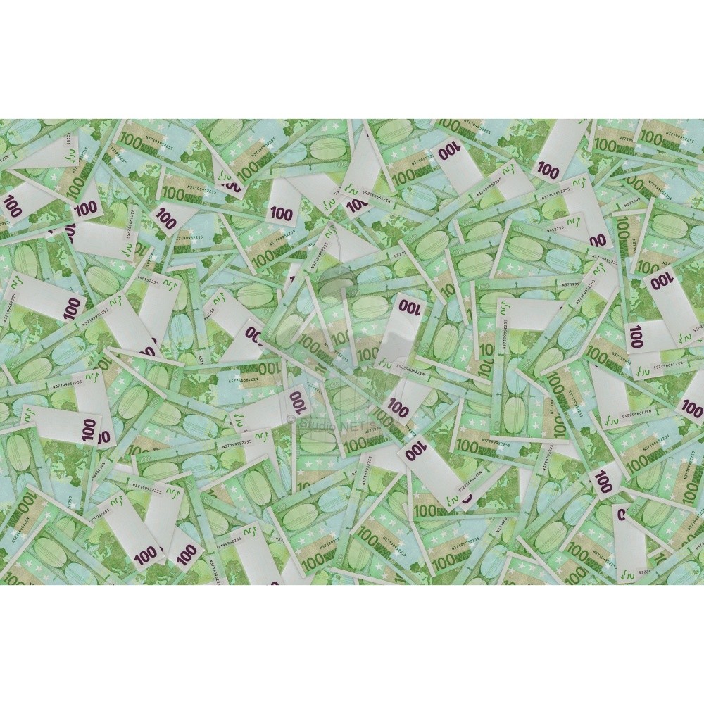 Edible paper "euro banknotes - wallpaper" - A4