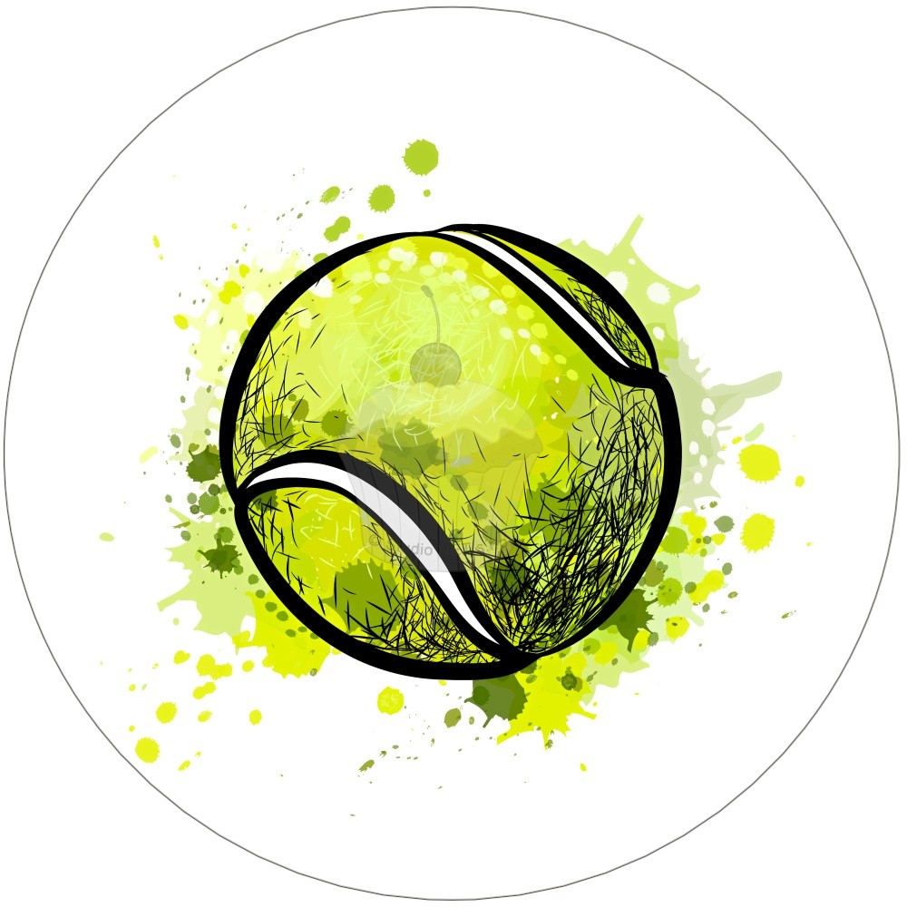 Edible paper "Tennis 7" A4