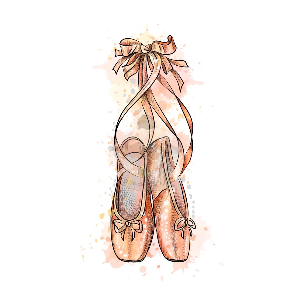 Edible paper "Ballet Slippers" A4