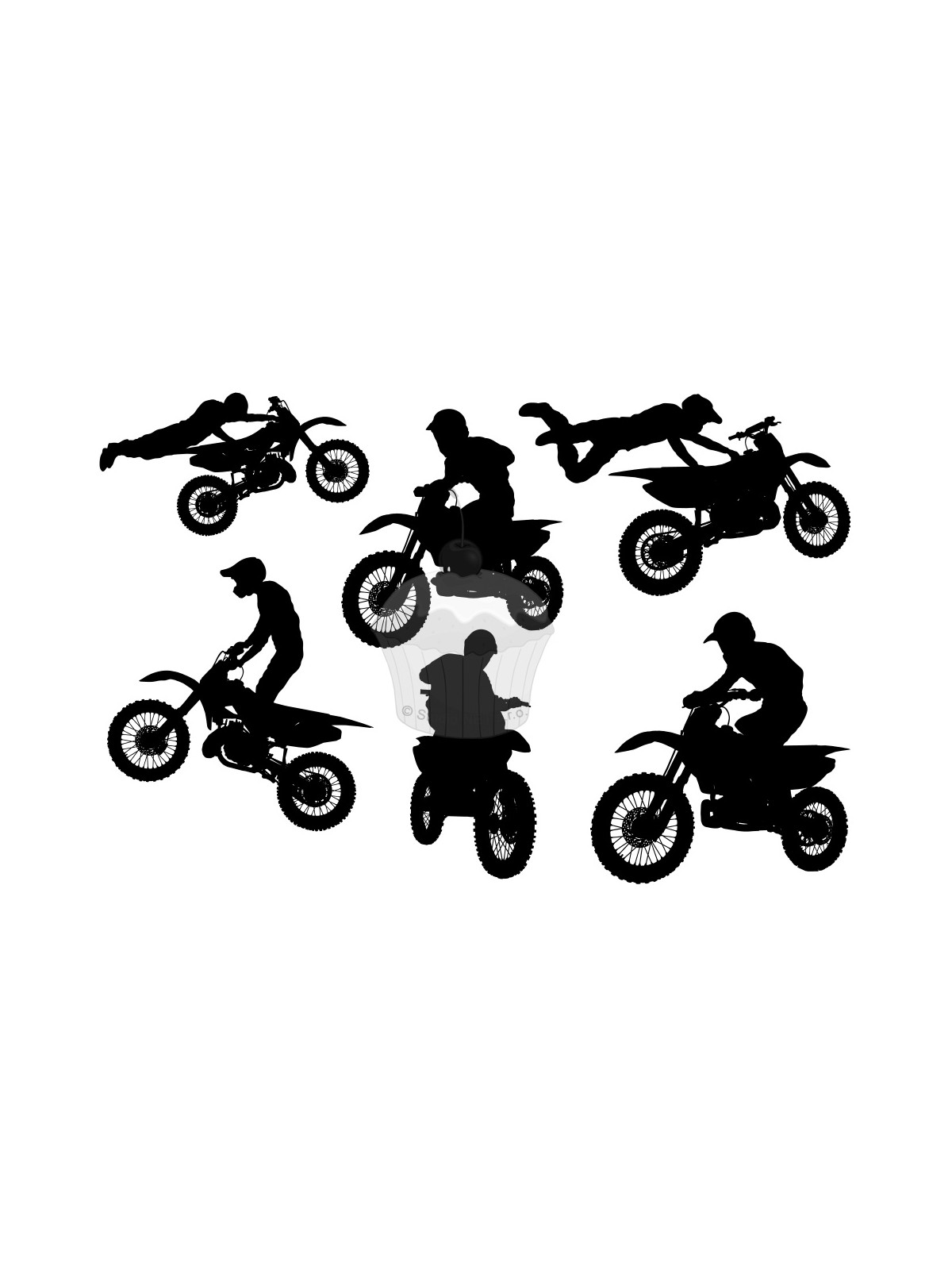 Esspapier „Extrem-Motocross“ A4