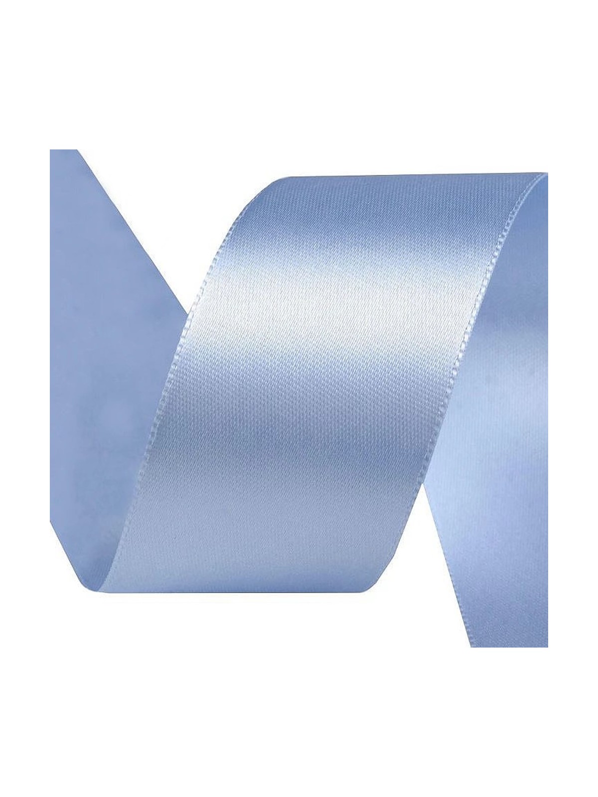 Satin ribbon - Light blue - 5m/ 40mm