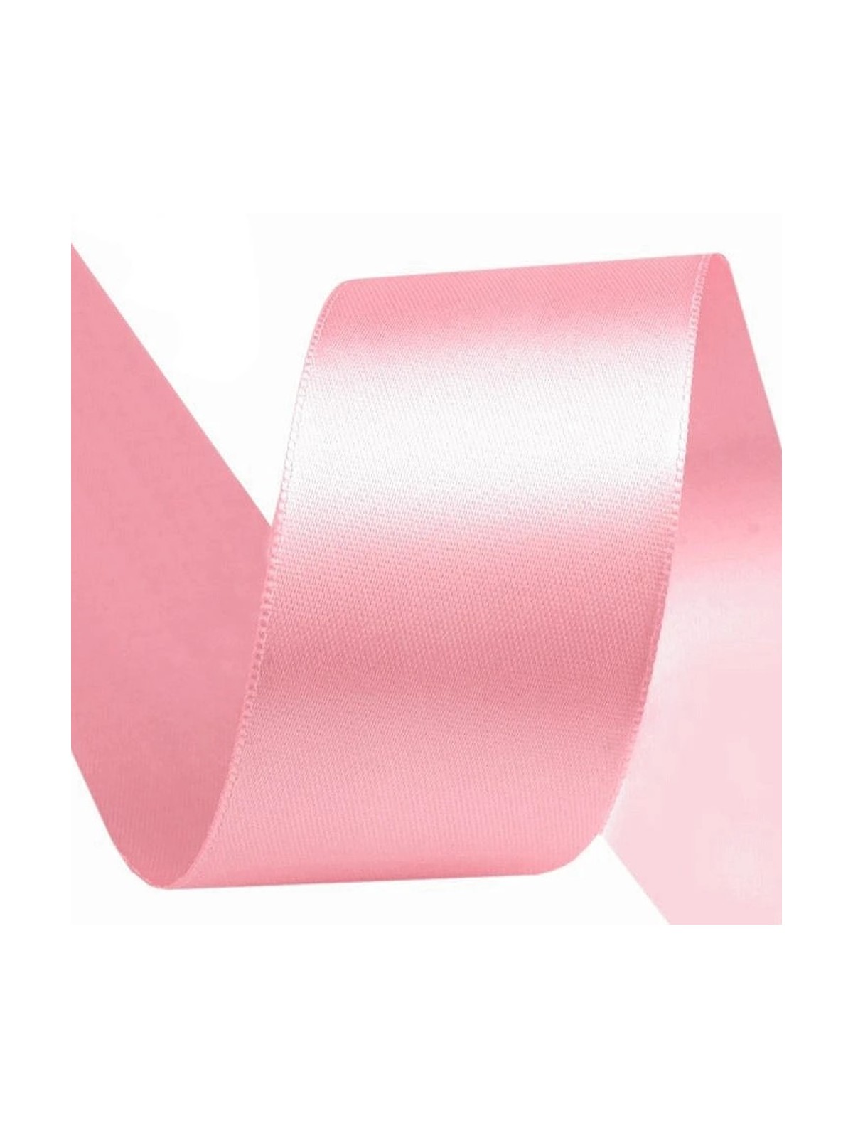 Atlas double-sided ribbon - light pink - 5m/40mm