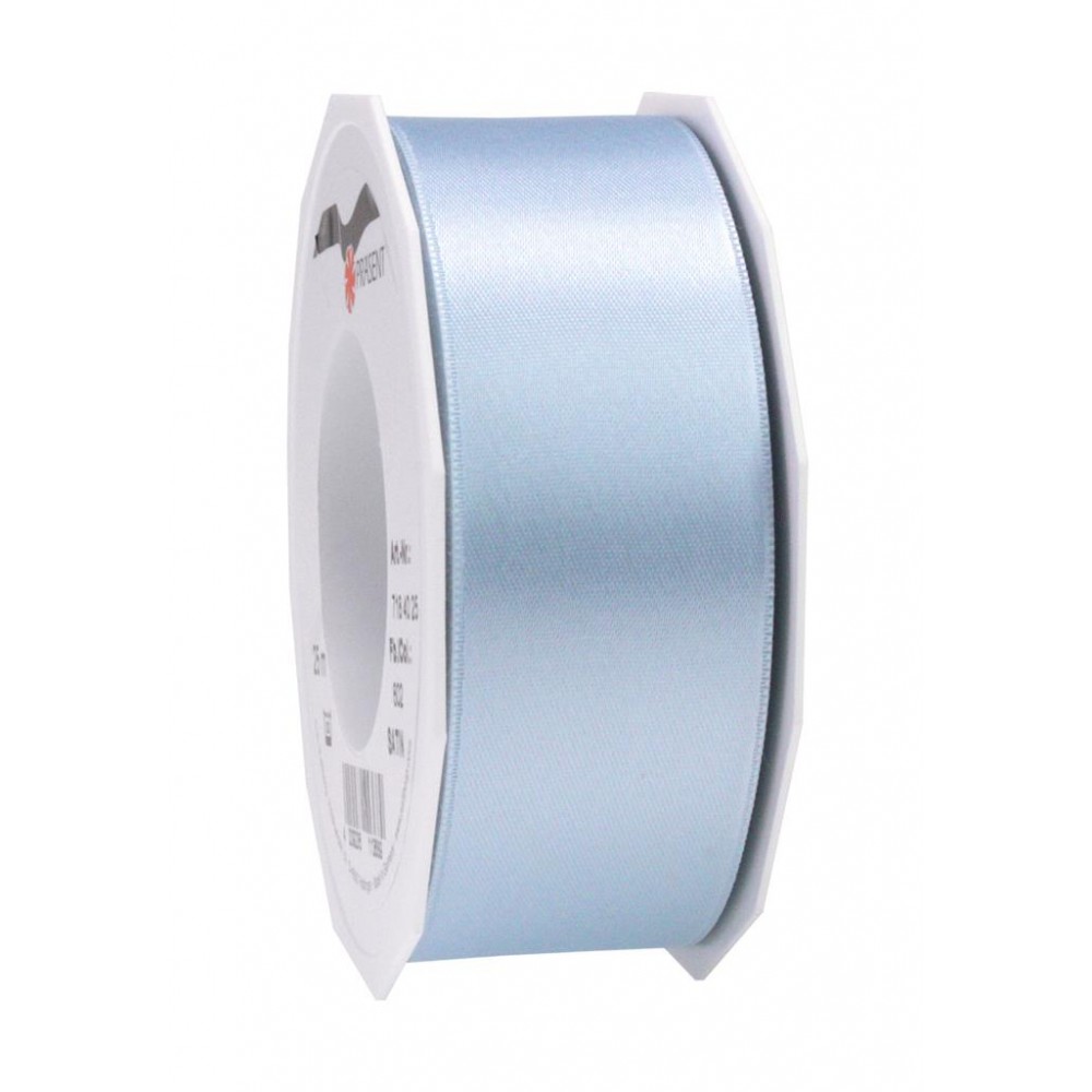 Atlas double-faced ribbon - baby blue - 2m/40mm