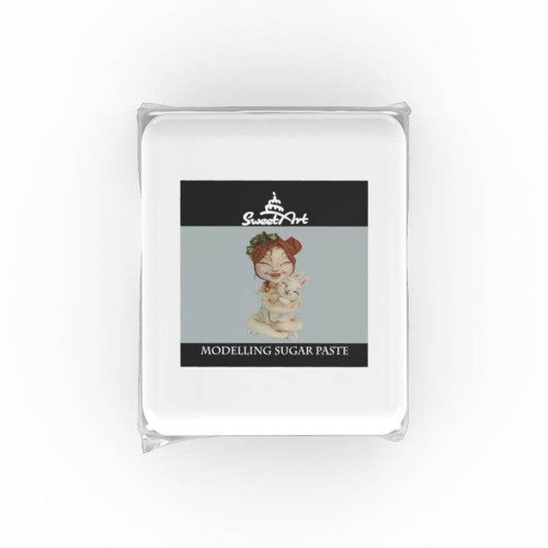 SweetArt Modeling Sugar Paste White - Modellieren - Weiß - Vanille - 250g