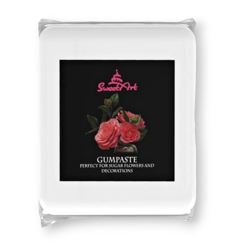 SweetArt Gum Paste Weiß - weiß - Vanille - 500g