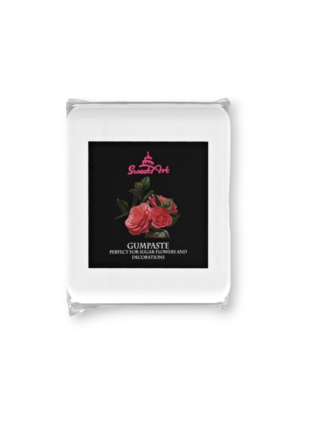 SweetArt Gum Paste Weiß - weiß - Vanille - 500g