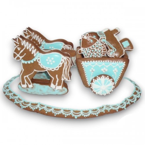 Set of cookie cutters - horse blanket