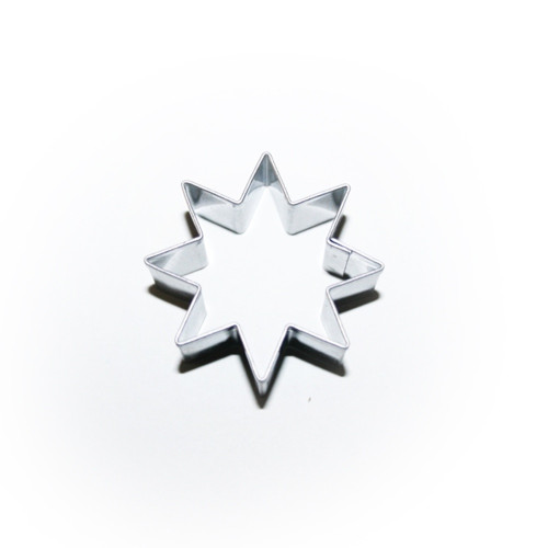 Stainless steel cutter - 8-pointed star 60mm