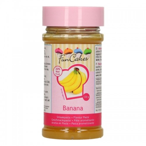 RABATT: FunCakes Flavouring  - Banana 120g