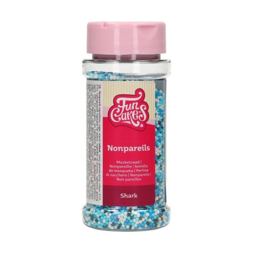 RABATT: FunCakes Nonpareils - shark mix - 80g