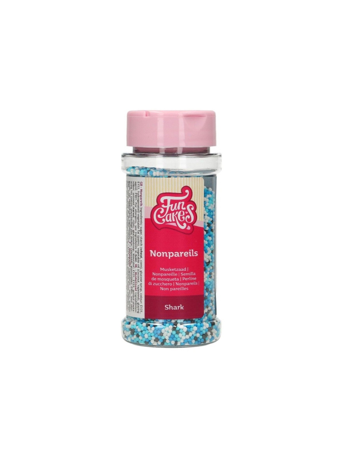 RABATT: FunCakes Nonpareils - shark mix - 80g