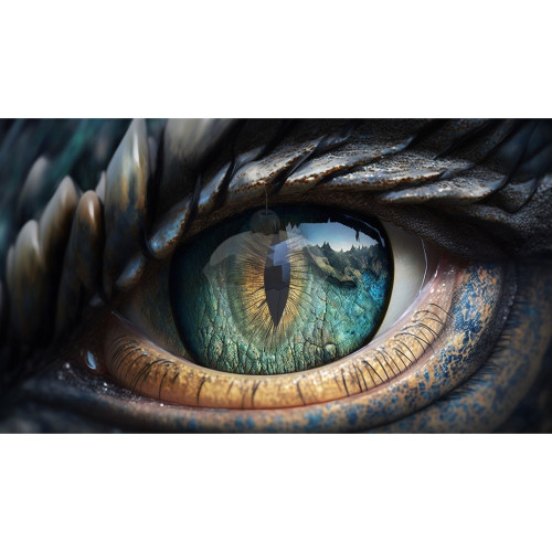 Edible paper "Dinosaur Eye" A4