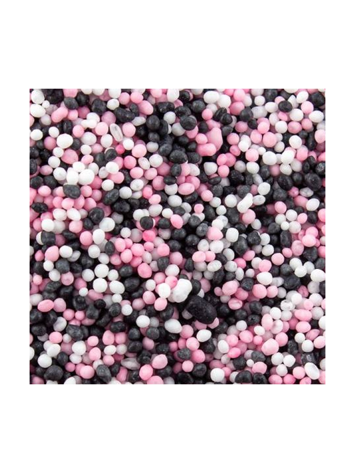 Nonpareils  - pink/white/black - 50g