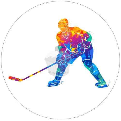 Essbares Papier "Eishockey 24" - A4