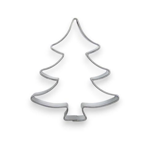 Stainless steel cookie cutter - tree 12.5cm