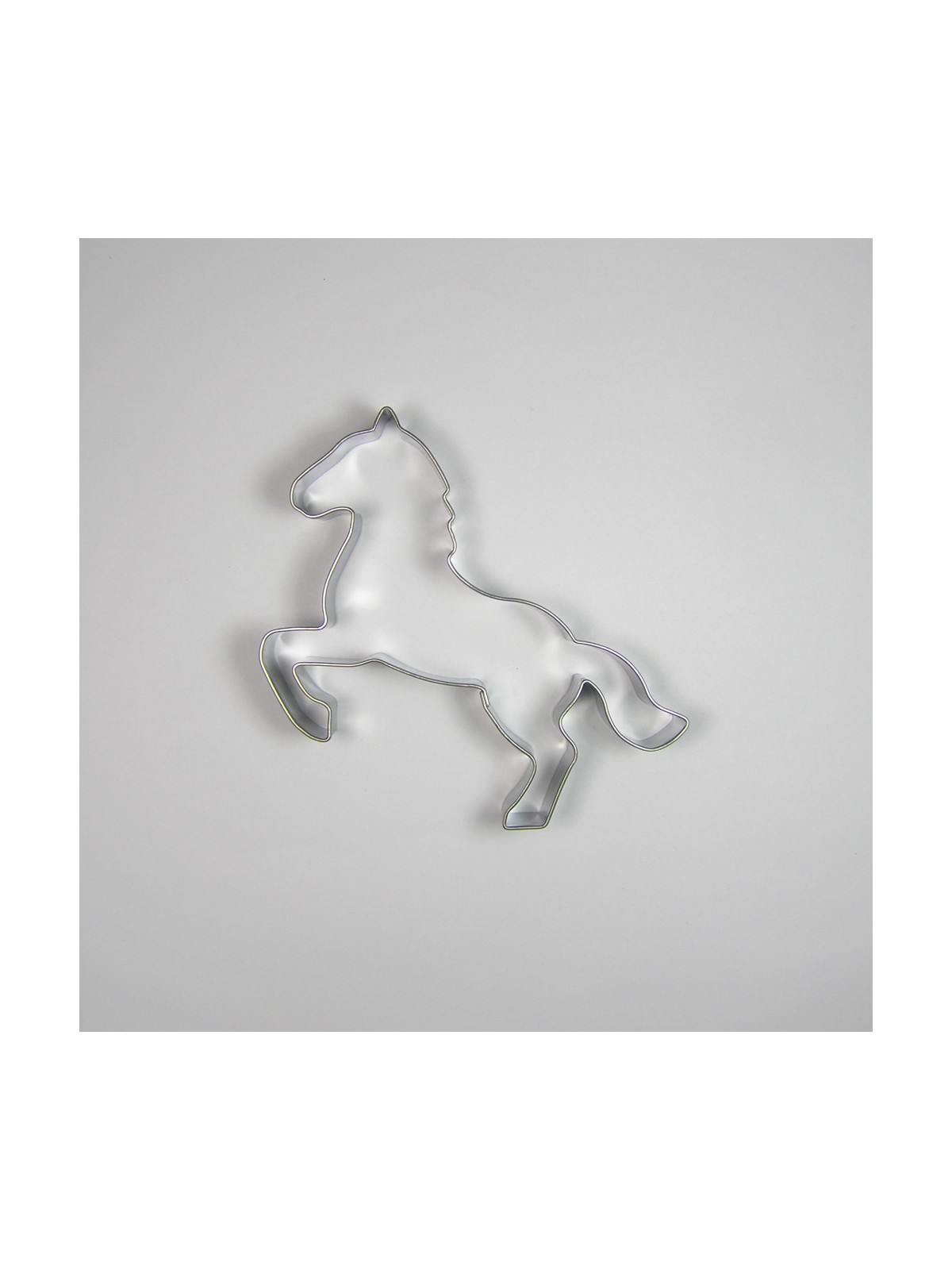 Stainless steel cookie cutter - horse 8.7cm