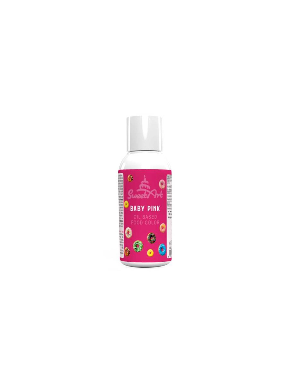 SweetArt - Liquid oil color for chocolate Baby Pink - pink 50g