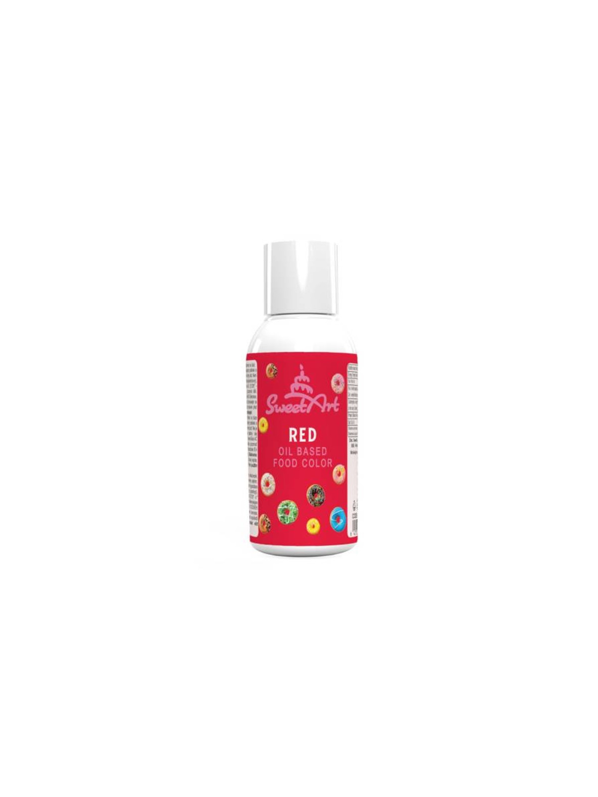 SweetArt - Liquid oil color for chocolate Red 50g