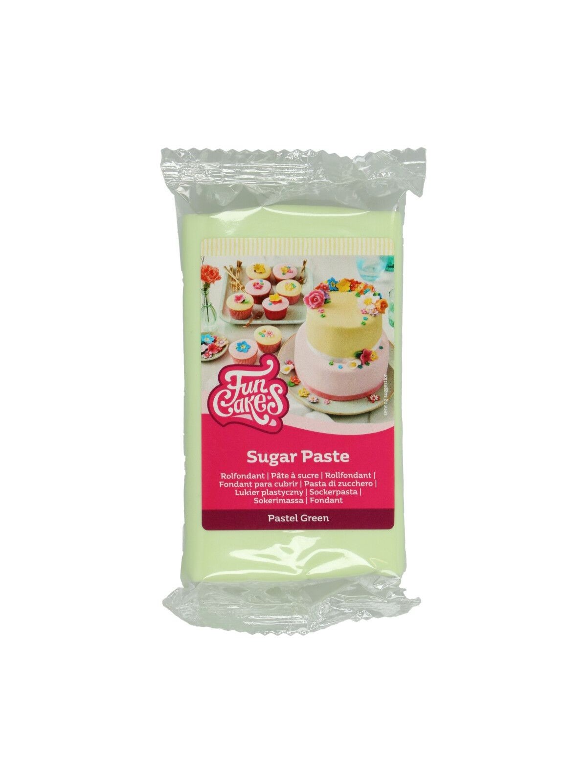 DISCOUNT: FunCakes Fondant Pastel Green  -250g