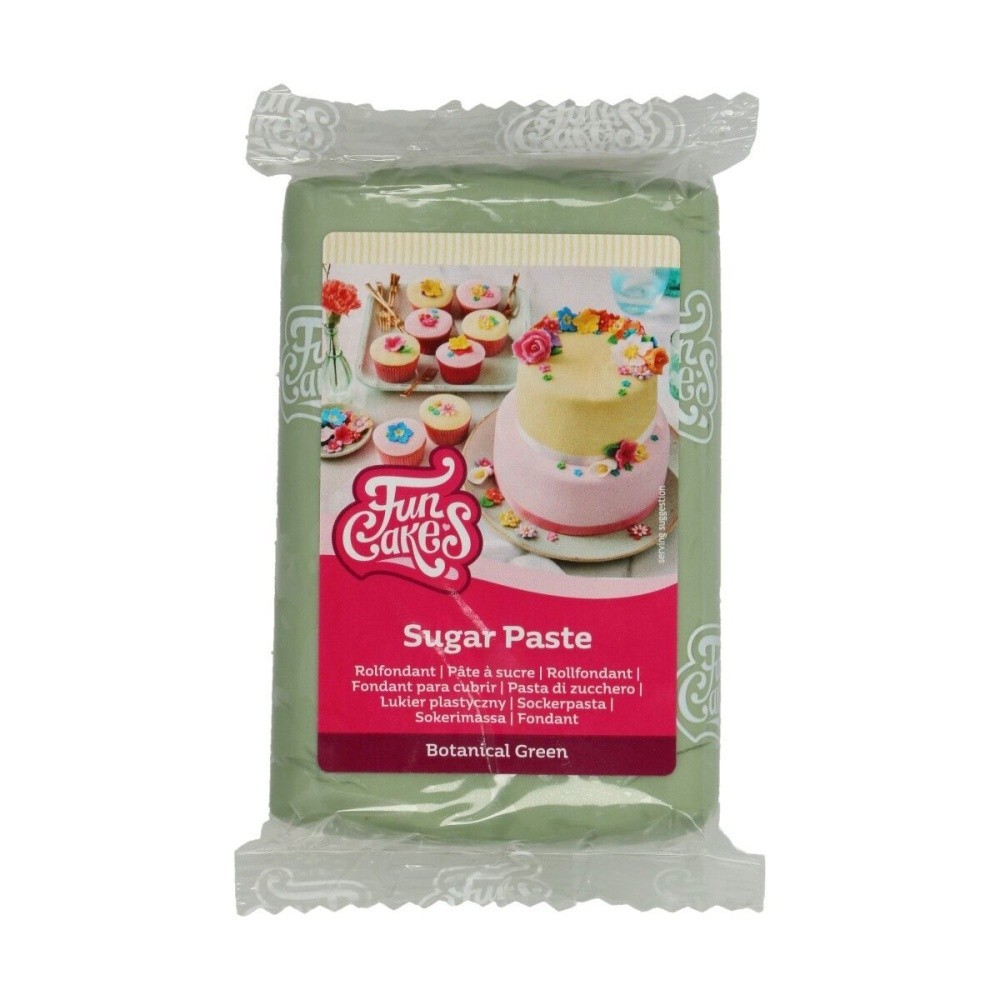 DISCOUNT: FunCakes Fondant Botanical Green -250g