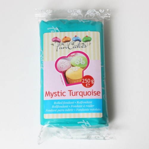 DISCOUNT: FunCakes Fondant Mystic Turquoise -250g