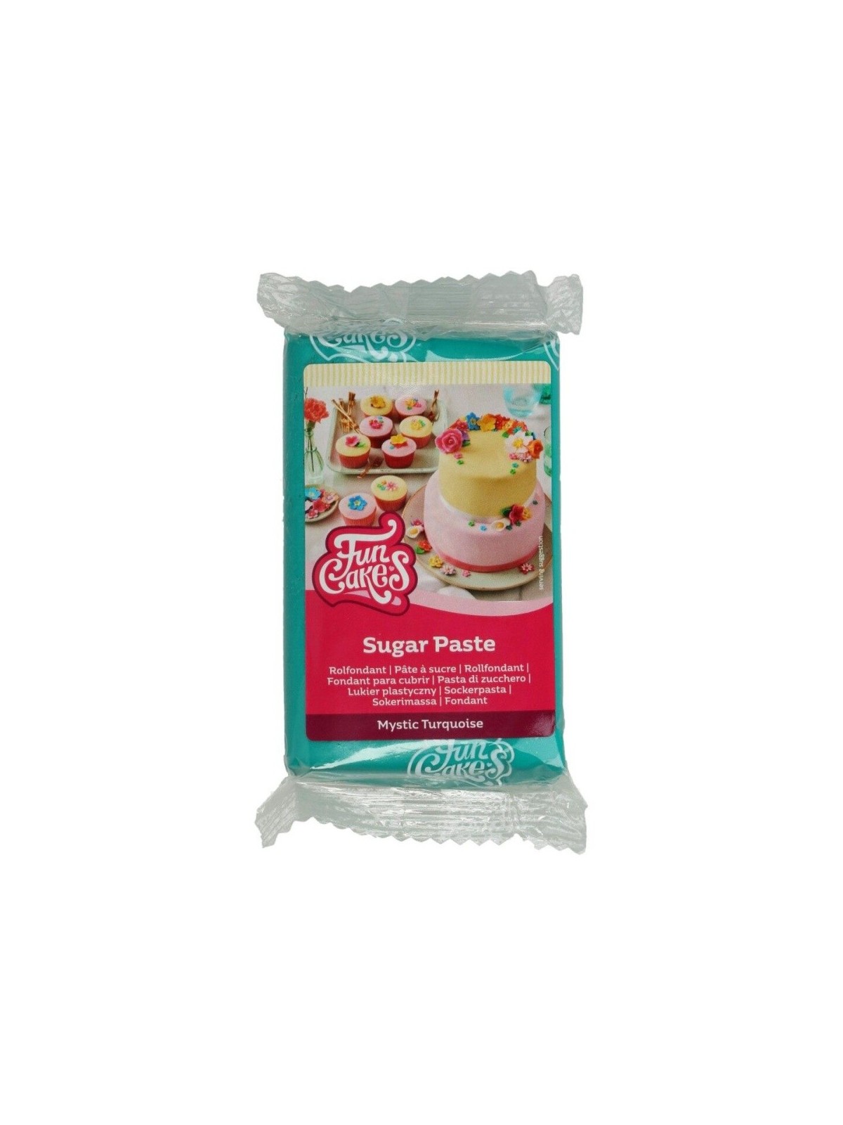 DISCOUNT: FunCakes Fondant Mystic Turquoise -250g