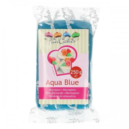 RABATT: FunCakes Marzipan Aqua Blue - 250g