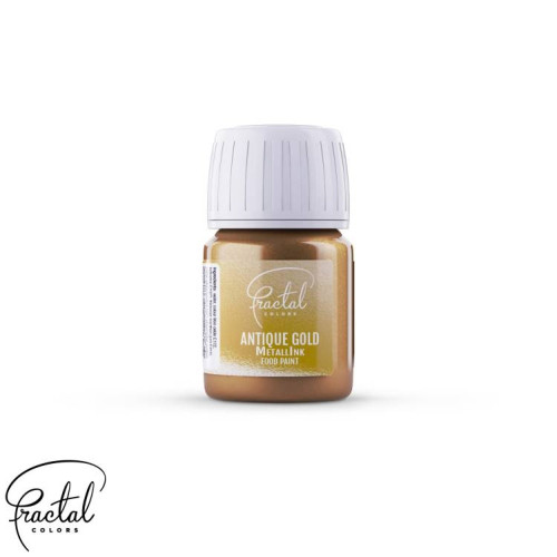 Liquid pearl paint Fractal - paint - Antique Gold 30ml