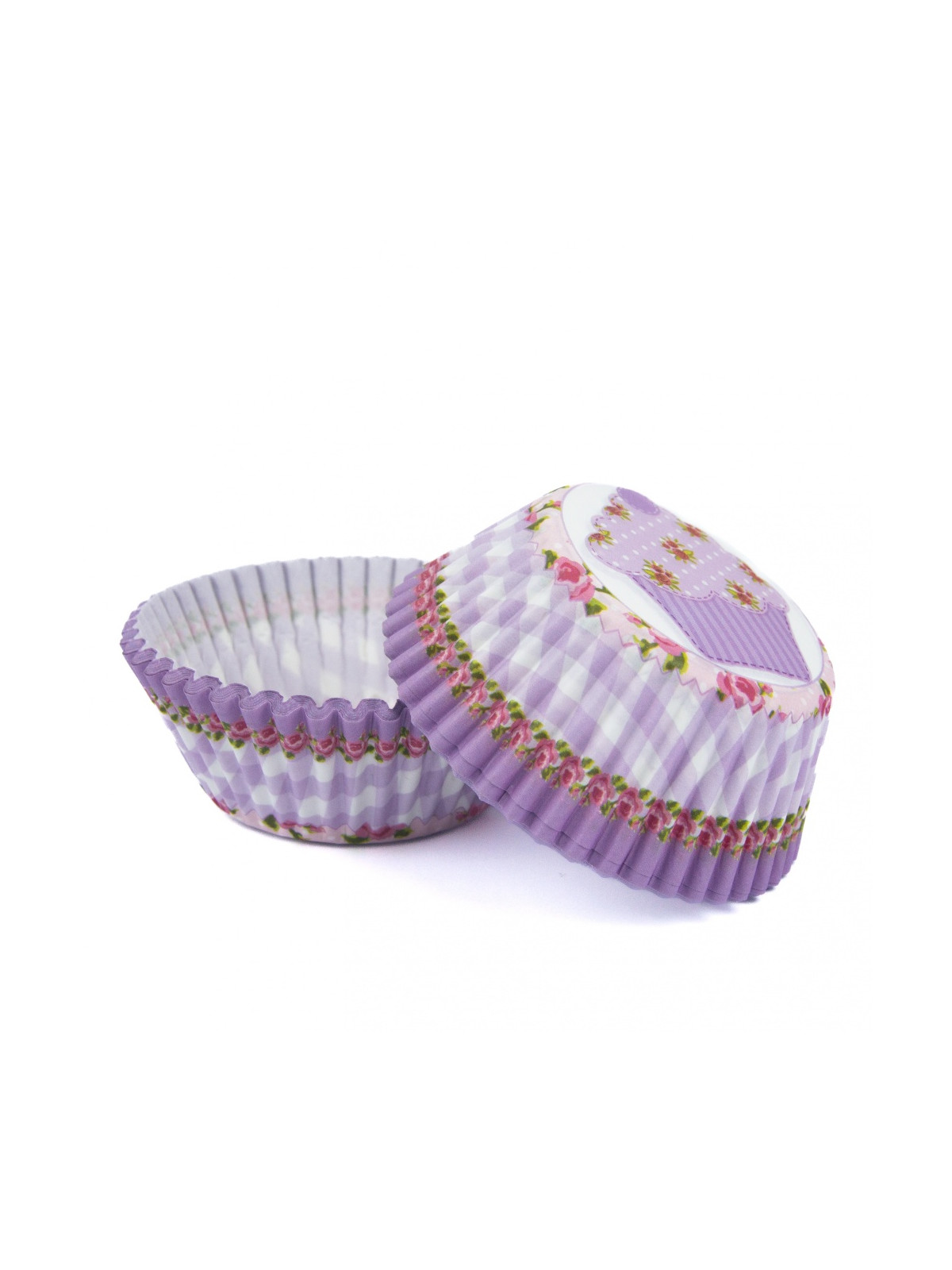 Pastry Baskets - Purple Muffin - 50 pcs