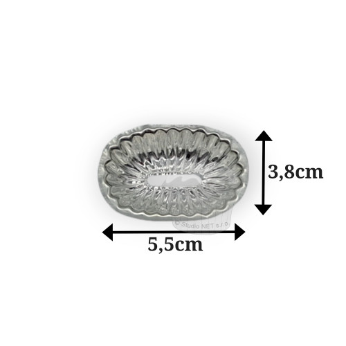 Baking mold -  oval 30 pcs