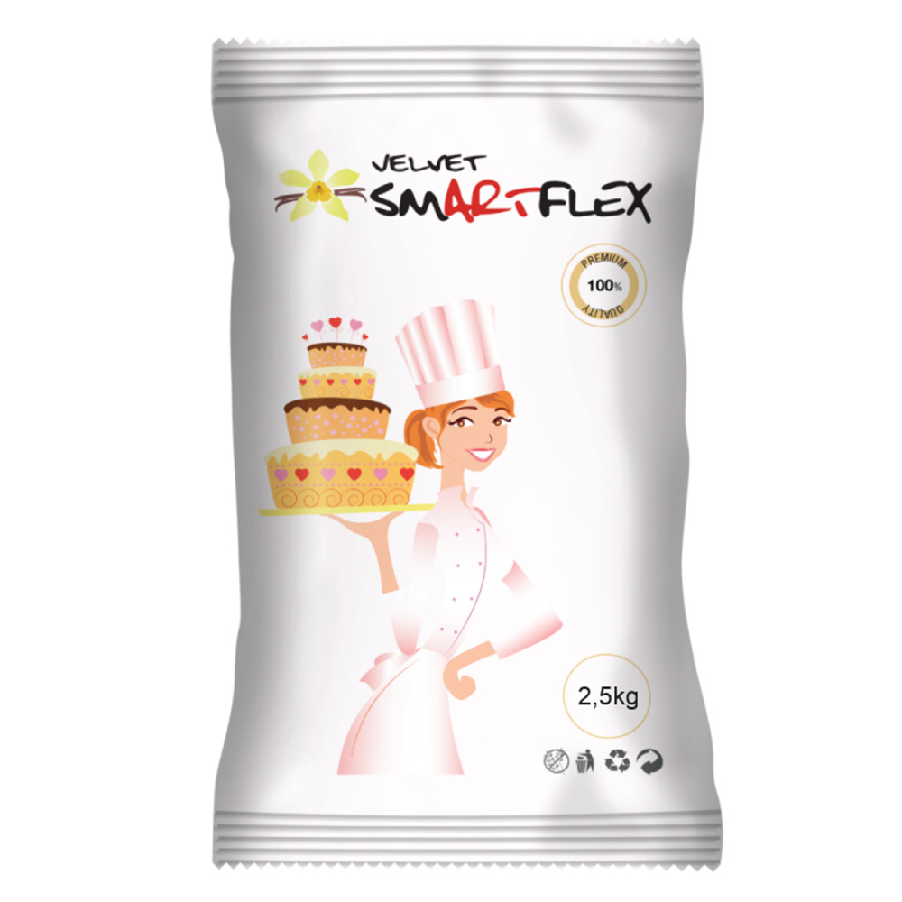 Smartflex velvet vanilla 2.5kg - covering material