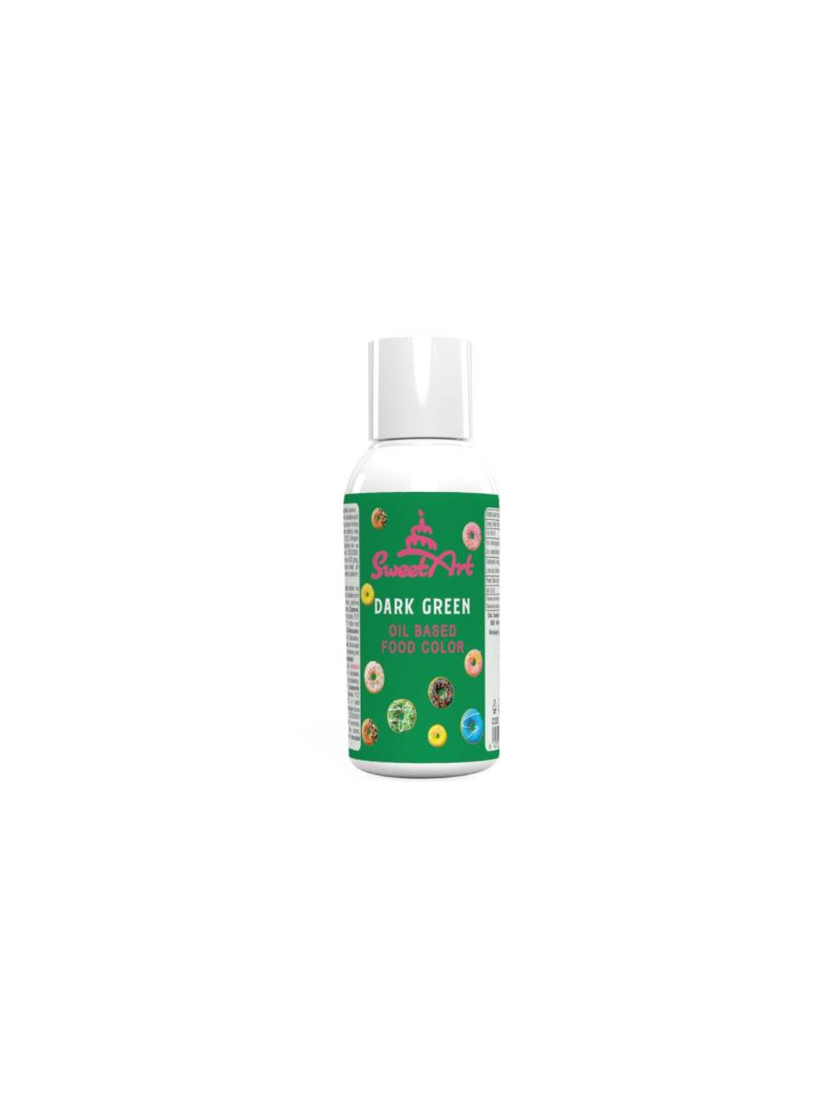 SweetArt - Liquid food color for chocolate Dark Green - 70g