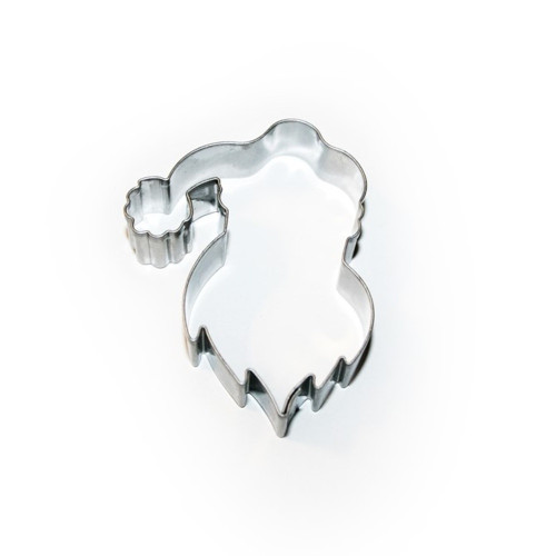 Stainless steel cookie cutter - Santa Claus with a hat