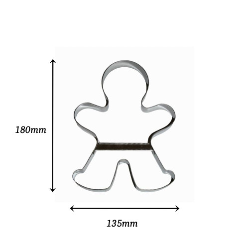 Cookie cutter - Mr. Gingerbread 18cm