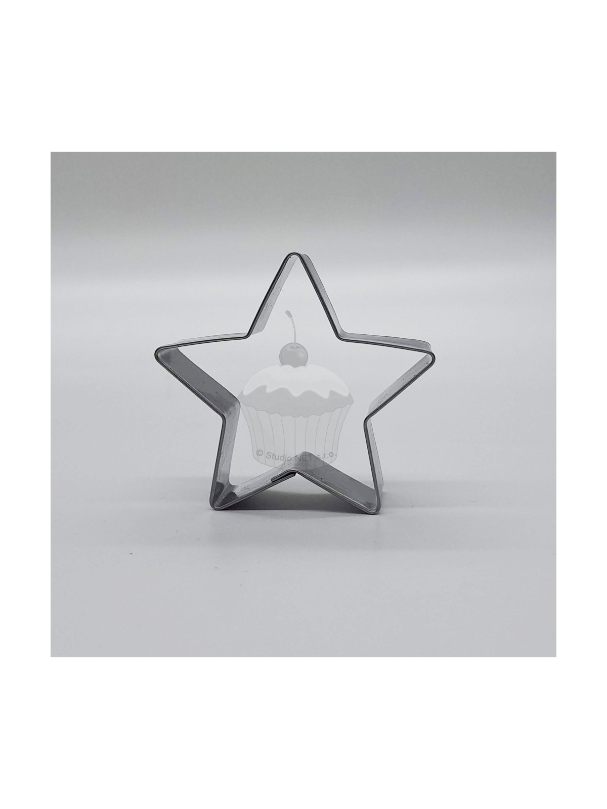 Stainless steel cutter - 5-pointed star - 6cm