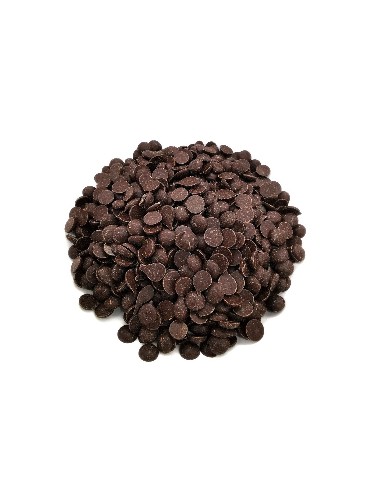 Dark chocolate 60% seeds - dark discs - 250g