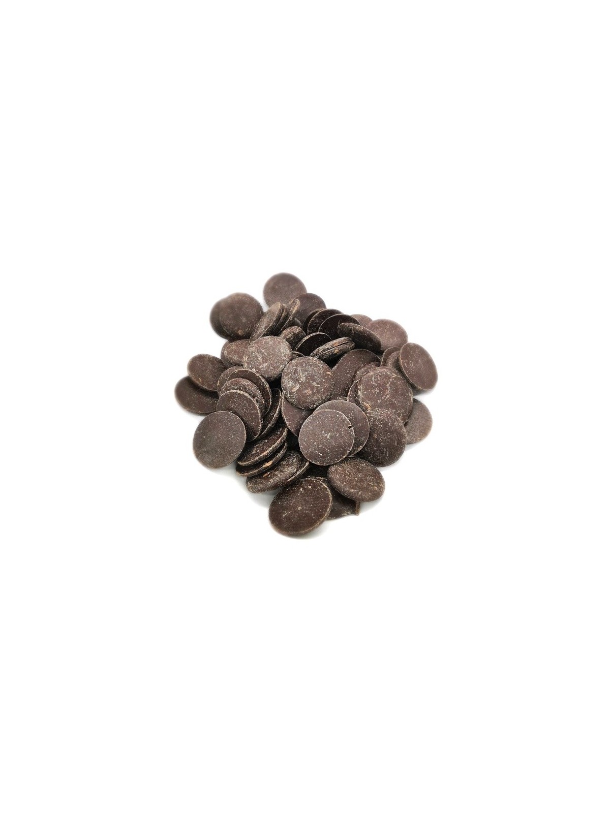 Dark chocolate 70% seeds - dark discs - 250g