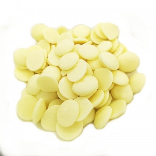 White chocolate 29% - white discs / chips- 250g