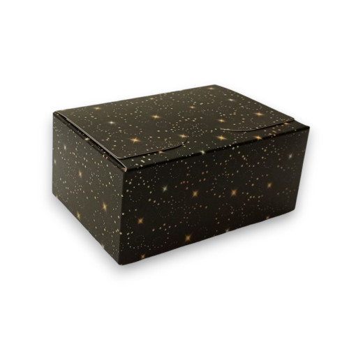 Cookie box / gift - mischievous stars - 16 x 11 x 5 cm