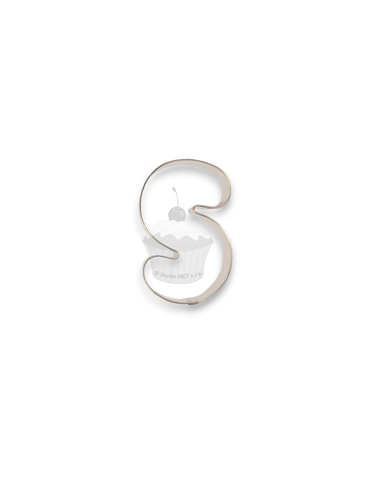 Cookie cutter - letter "S" 5.3cm