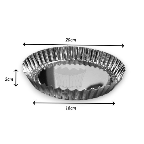 Pie form 20cm - 1 piece