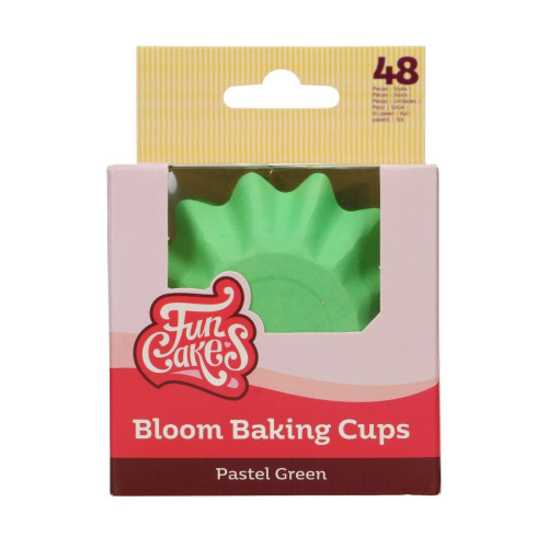 FunCakes Baking Cups massiv - pastellgrün - 48 Stk