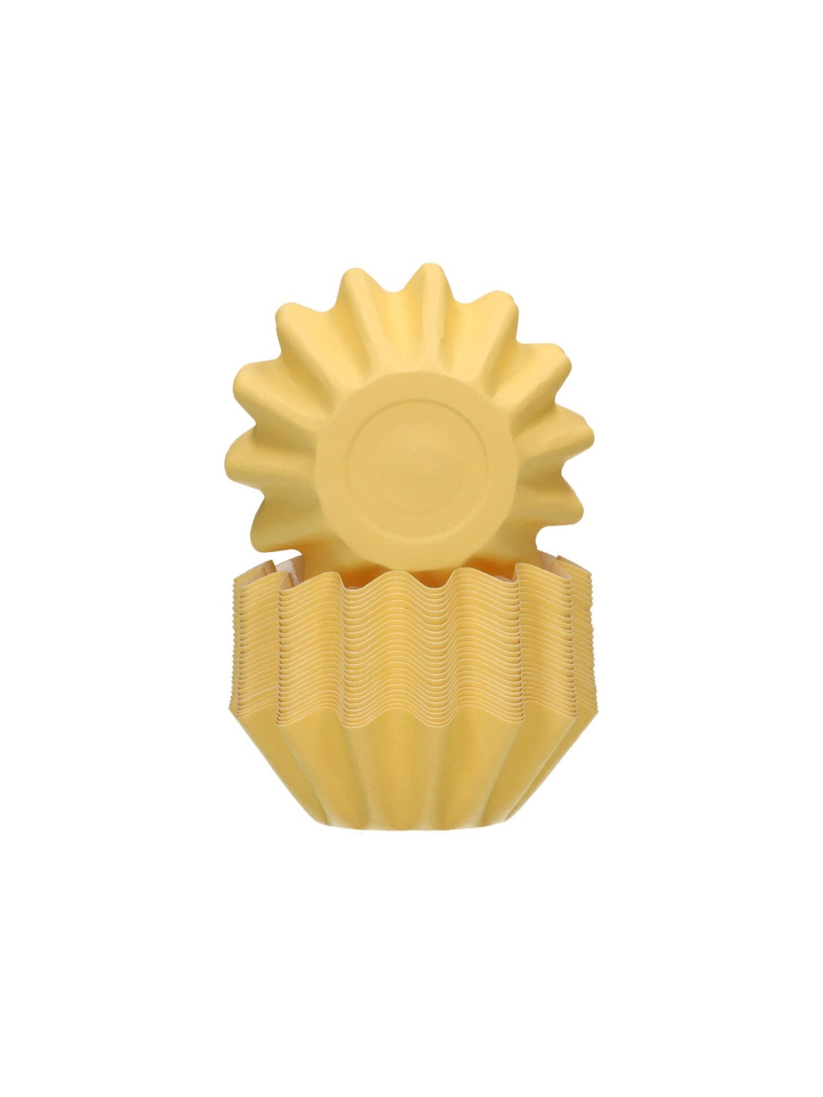 FunCakes Cupcake Cases Solid - Pastel Yellow - 48pcs