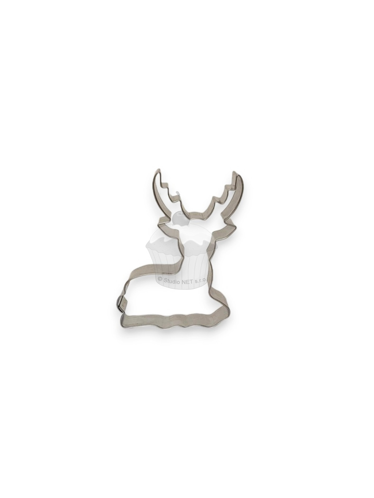 Stainless steel cookie cutter - deer II - 7cm