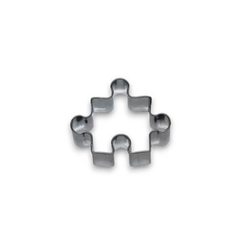 Stainless steel cookie cutter - puzzle 4.7cm