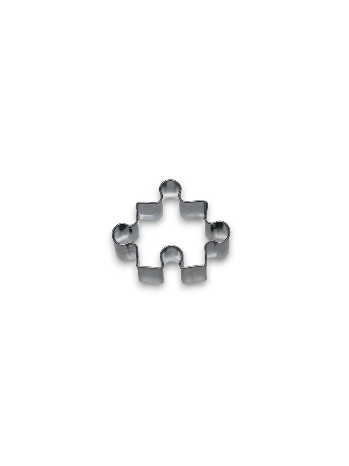 Stainless steel cookie cutter - puzzle 4.7cm