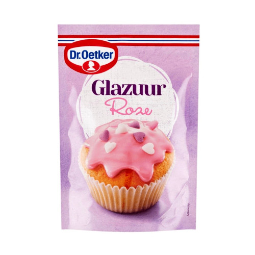 Dr. Oetker Pink Icing - 125g