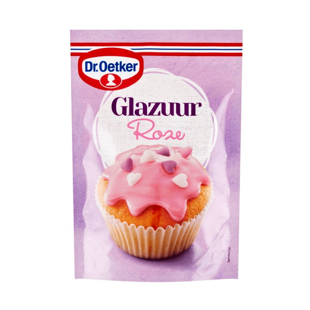 Dr.Oetker Pink Glaze - 125g