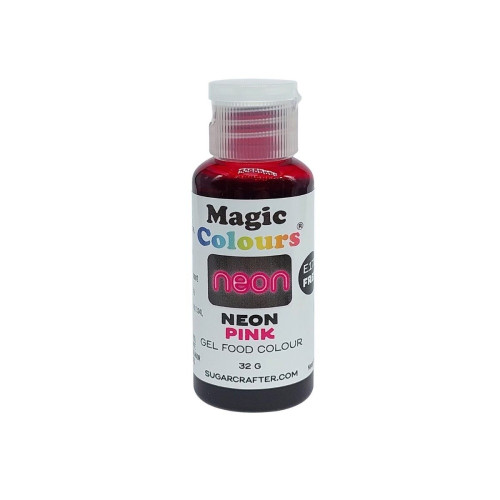 Magic Colours Neon Gel Colour - Neon Pink - 32 g