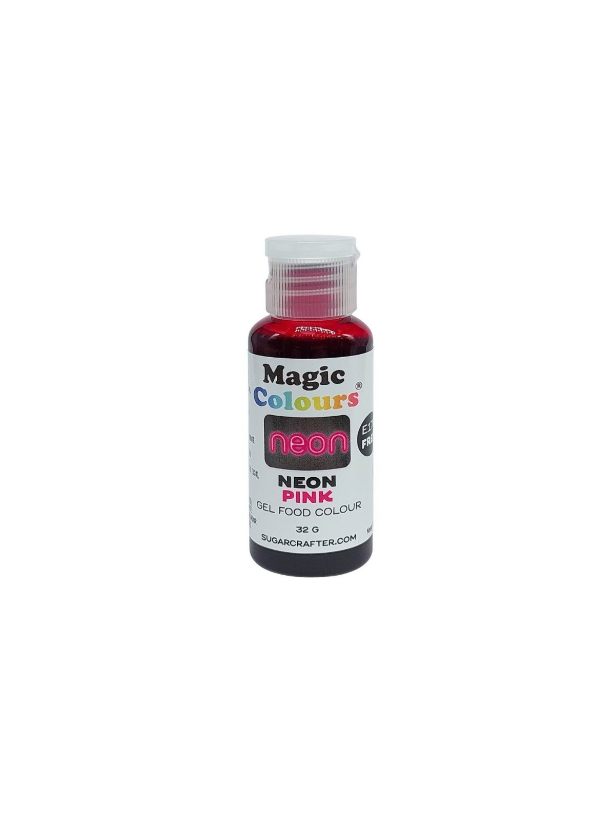 Magic Colours Neon Gel Colour - Neon Pink - 32 g